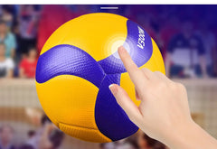 PU Volleyball, Outdoor No.5 Training Hard Indoor Volleyball Large Event Volleyball Upgrade Outdoor Beach Air Volleyball