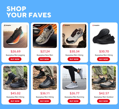 Baasploa – Zapatillas de Correr Ligeras para Hombre